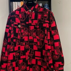 Men’s wool Versace coat